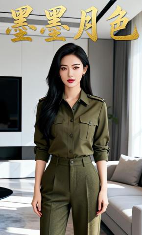 短剧《墨墨月色》海报