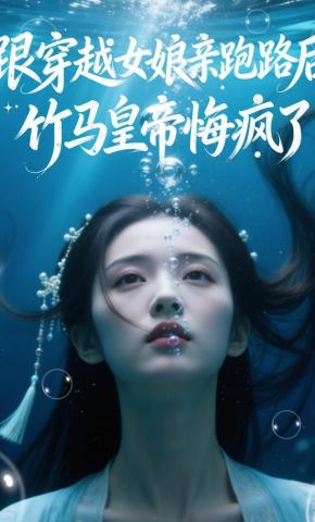 短剧《跟穿越女娘亲跑路后，竹马皇帝悔疯了》海报