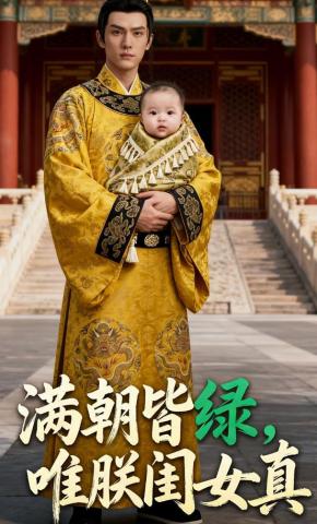 短剧《满朝皆绿，唯朕闺女真》海报