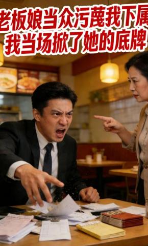 短剧《老板娘当众污蔑我下属我当场掀了她的底牌》海报