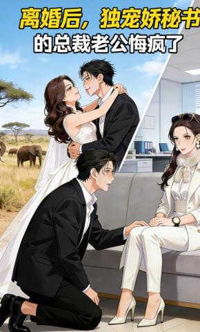短剧《离婚后，独宠娇秘书的总裁老公悔疯了》海报