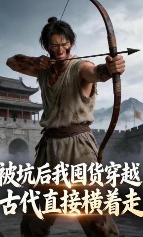 短剧《被坑后我囤货穿越，古代直接横着走》海报