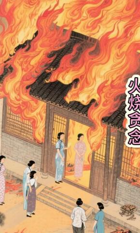 短剧《火烧贪念》海报