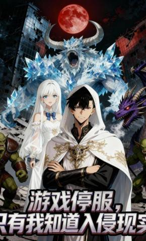 短剧《游戏停服，只有我知道入侵现实》海报