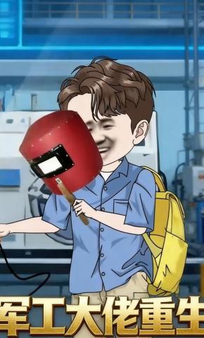 短剧《军工大佬重生》海报