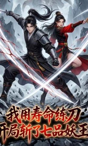 短剧《我用寿命练刀，开局斩了七品妖王》海报