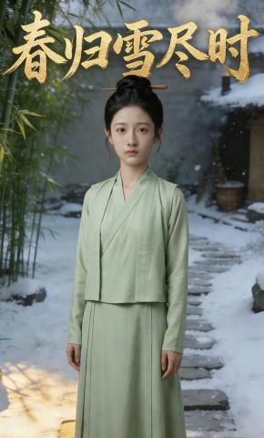 短剧《春归雪尽时》海报