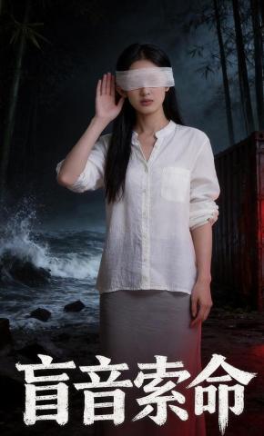 短剧《盲音索命》海报