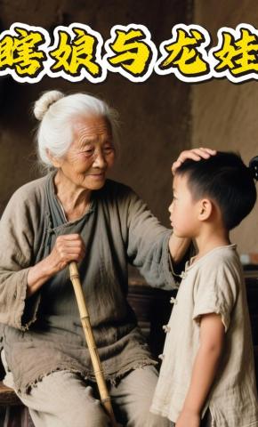 短剧《瞎娘与龙娃》海报