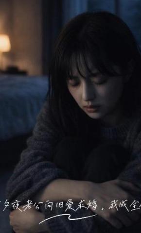 短剧《除夕夜老公向旧爱求婚，我成全他》海报