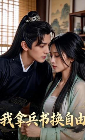 短剧《我拿兵书换自由》海报
