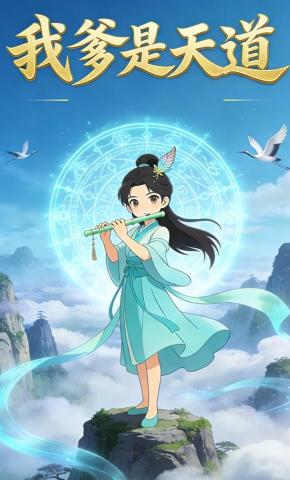 短剧《我爹是天道》海报