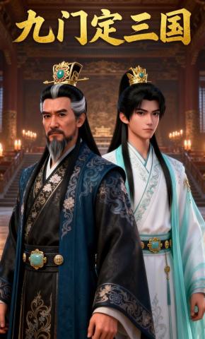 短剧《九门定三国》海报