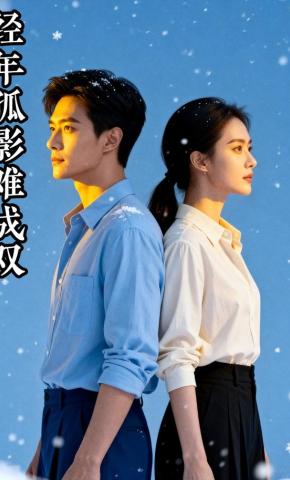 短剧《经年孤影难成双》海报