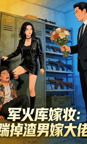 短剧《军火库嫁妆：踹掉渣男嫁大佬》海报