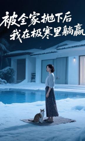 短剧《被全家抛下后，我在极寒里躺赢》海报