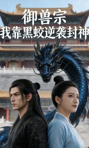 短剧《御兽宗：我靠黑蛟逆袭封神》海报