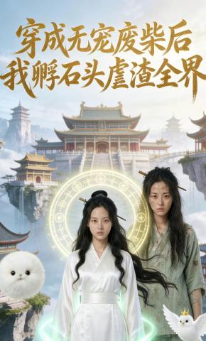 短剧《穿成无宠废柴后，我孵石头虐渣全界》海报