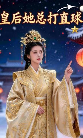 短剧《皇后她总打直球》海报