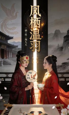 短剧《凤栖温羽》海报