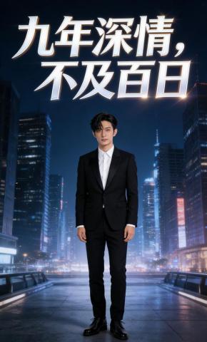 短剧《九年深情，不及百日》海报