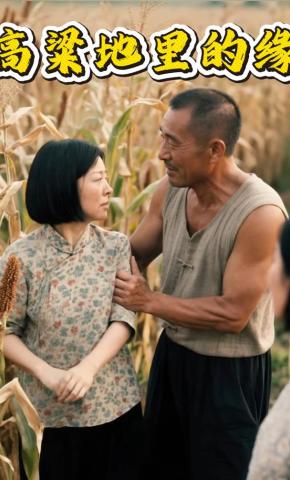 短剧《高粱地里的缘》海报