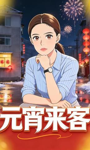 短剧《元宵来客》海报