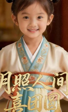 短剧《月照人间喜团圆》海报