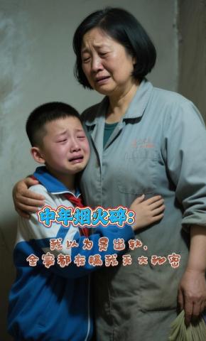 短剧《中年烟火碎：我以为是出轨，全家都在瞒我天》海报