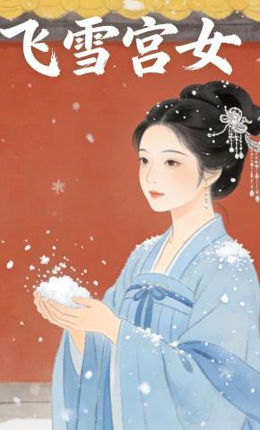 短剧《飞雪宫女》海报
