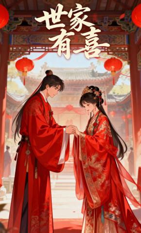 短剧《世家有喜》海报