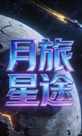短剧《月旅星途》海报