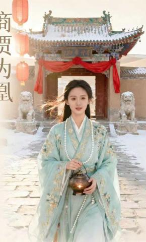 短剧《商贾为凰》海报