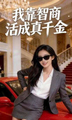 短剧《我靠智商活成真千金了》海报