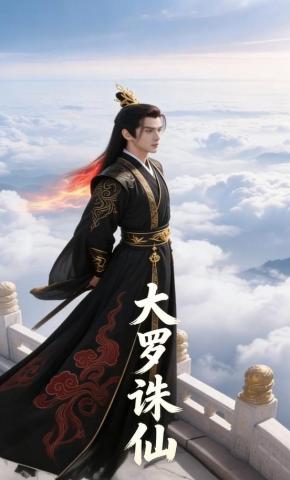 短剧《大罗诛仙》海报