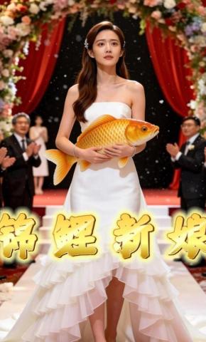 短剧《锦鲤新娘》海报