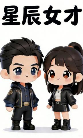 短剧《星辰女才》海报