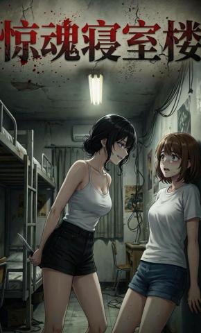 短剧《惊魂寝室楼》海报