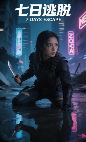 短剧《七日逃脱》海报