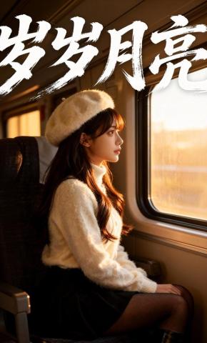 短剧《岁岁月亮》海报