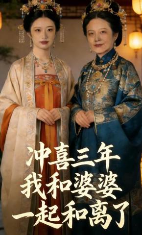 短剧《冲喜三年我和婆婆一起和离了》海报