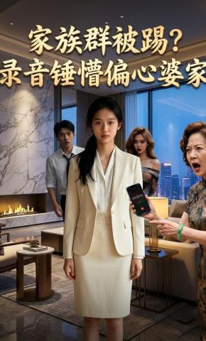 短剧《家族群被踢？录音锤懵偏心婆家》海报