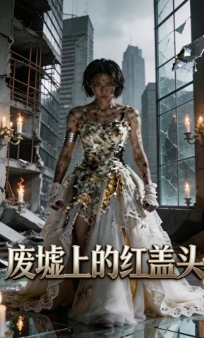 短剧《废墟上的红盖头》海报