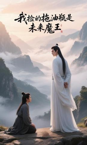 短剧《我捡的拖油瓶是未来魔王》海报