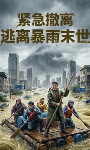 短剧《紧急撤离逃离暴雨末日》海报