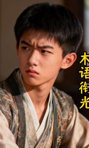 短剧《木语衔光》海报