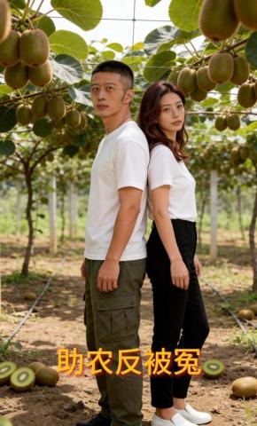 短剧《助农反被冤》海报