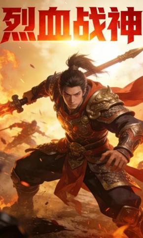 短剧《烈血战神》海报