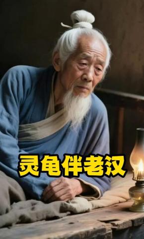 短剧《灵龟伴老汉》海报