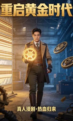 短剧《重启黄金时代》海报